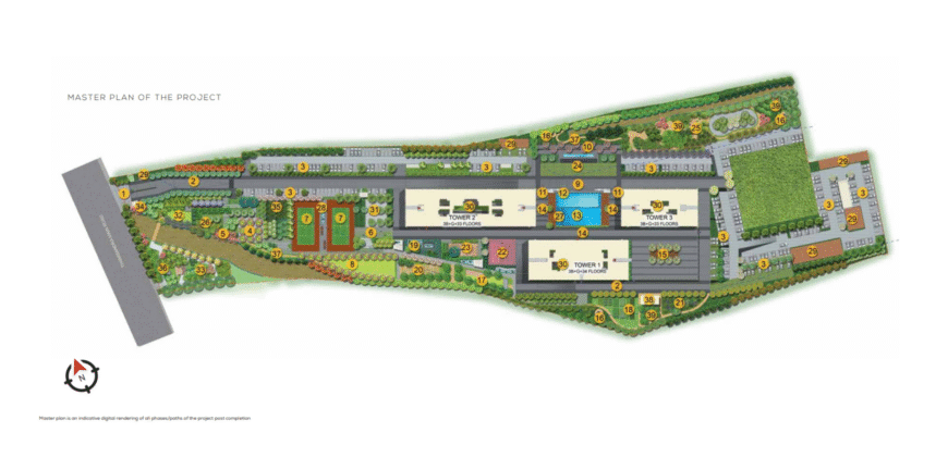 Purva Atmosphere Offerering Luxury 3 BHK Apartments in Thanisandra, North Bangalore