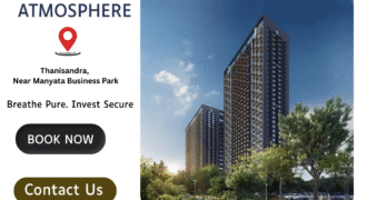 Purva Atmosphere Offerering Luxury 3 BHK Apartments in Thanisandra, North Bangalore