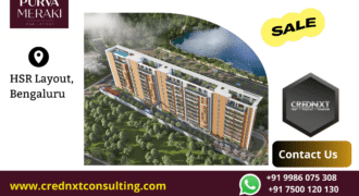 3 BHK ( 2523 Sq. Ft. , 7th Floor ) Ultra Premium Apartment for Sale in Purva Meraki