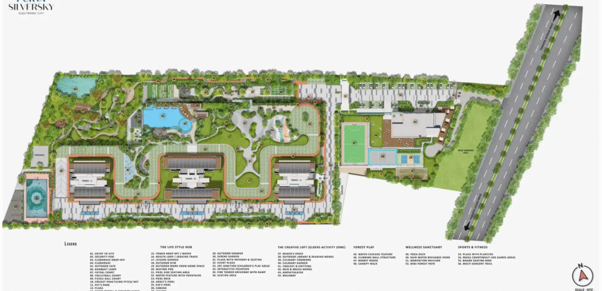 Purva Silversky by Puravankara | Luxury 3 & 4 BHKs in Hebbagodi