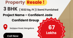 Ready-to-Move 3 BHK at Sarjapur | Confident Jade by Confident Group