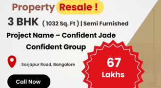Ready-to-Move 3 BHK at Sarjapur | Confident Jade by Confident Group