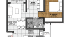 Semi Furnished 1.5 BHK Sale Brigade El Dorado, Bagalur, North Bangalore