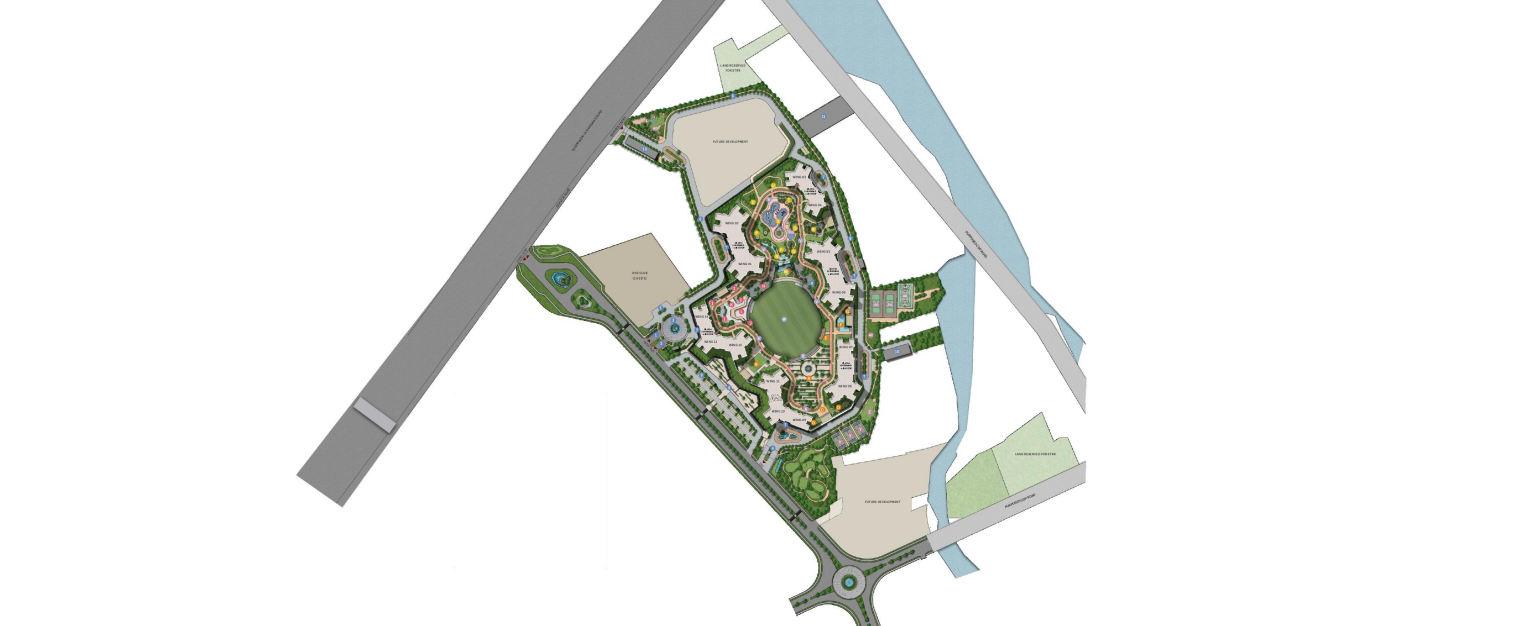 Sobha The One World Master Plan Map