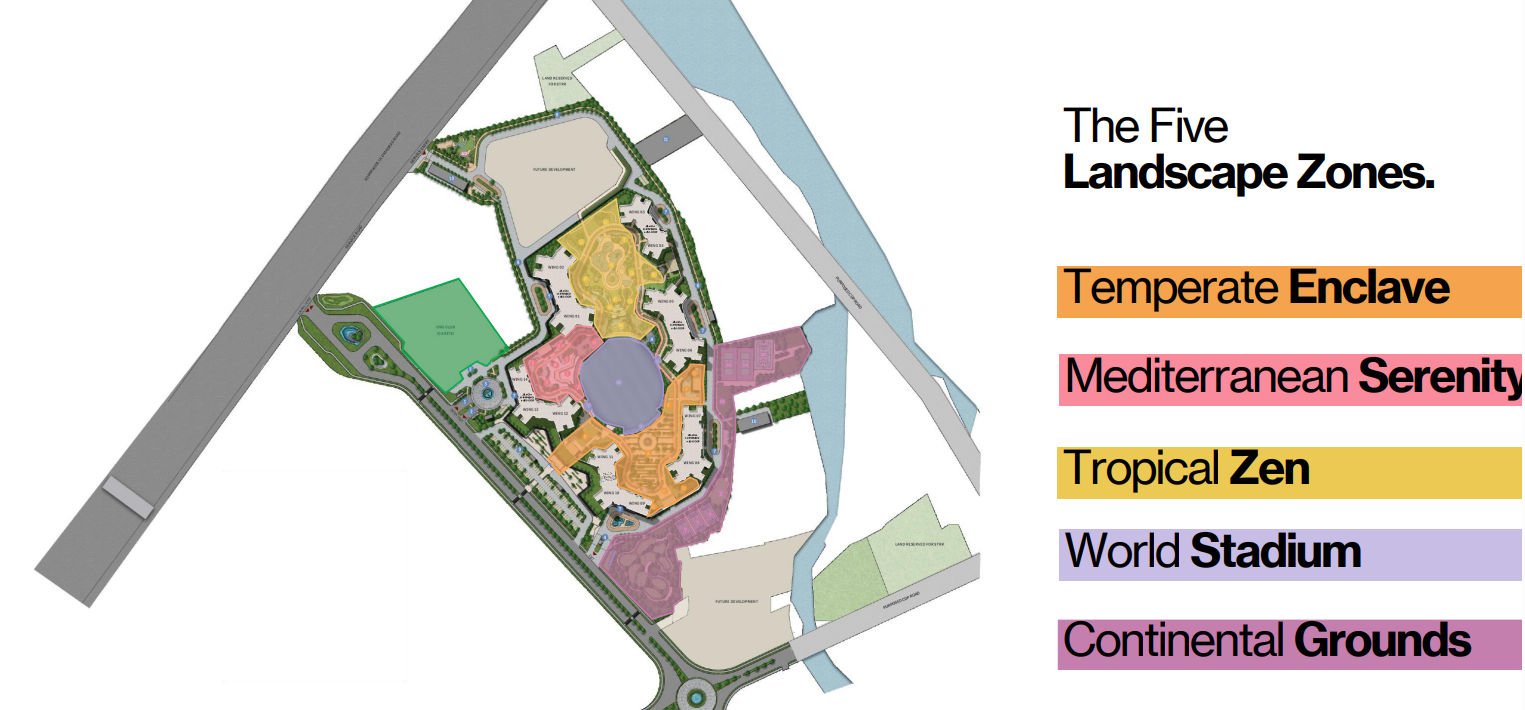 Sobha The One World Cluster Floor Layout