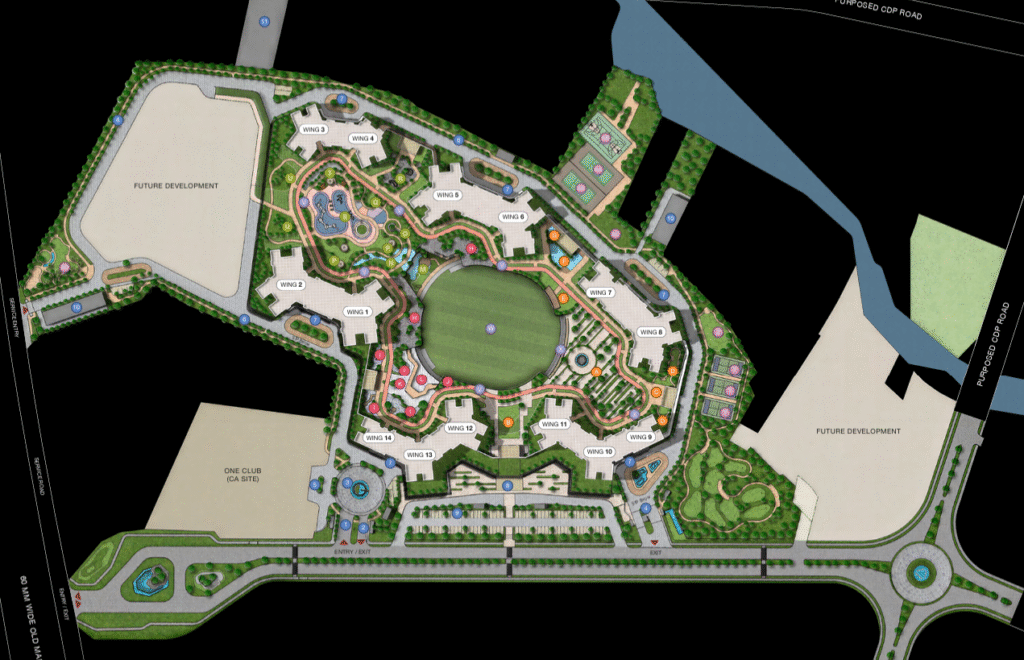 Sobha Layout View