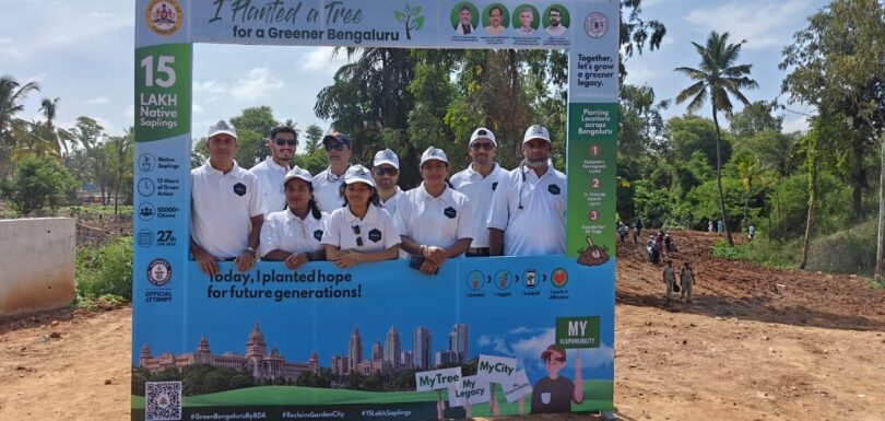 CredNxt Team Joined Green Bengaluru Plantation Drive 2026