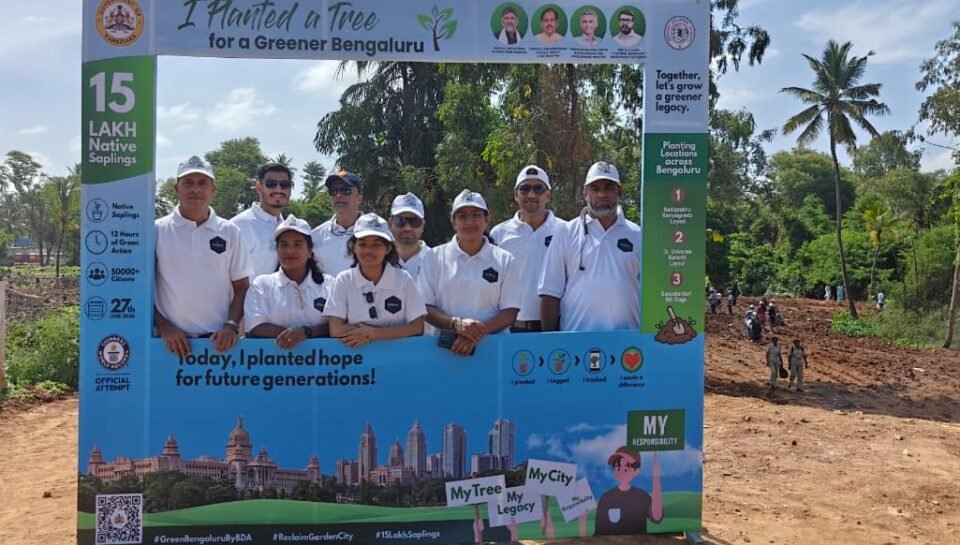 CredNxt Team Joined Green Bengaluru Plantation Drive 2026
